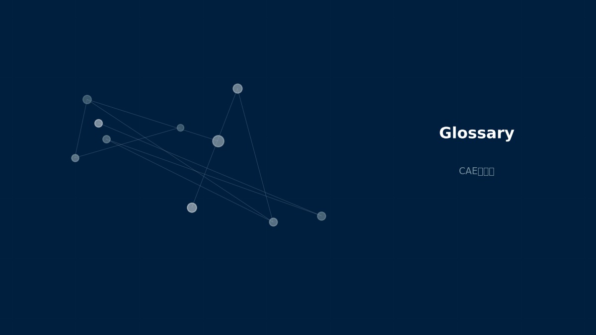 CAE visualization for streamline viz - technical simulation diagram
