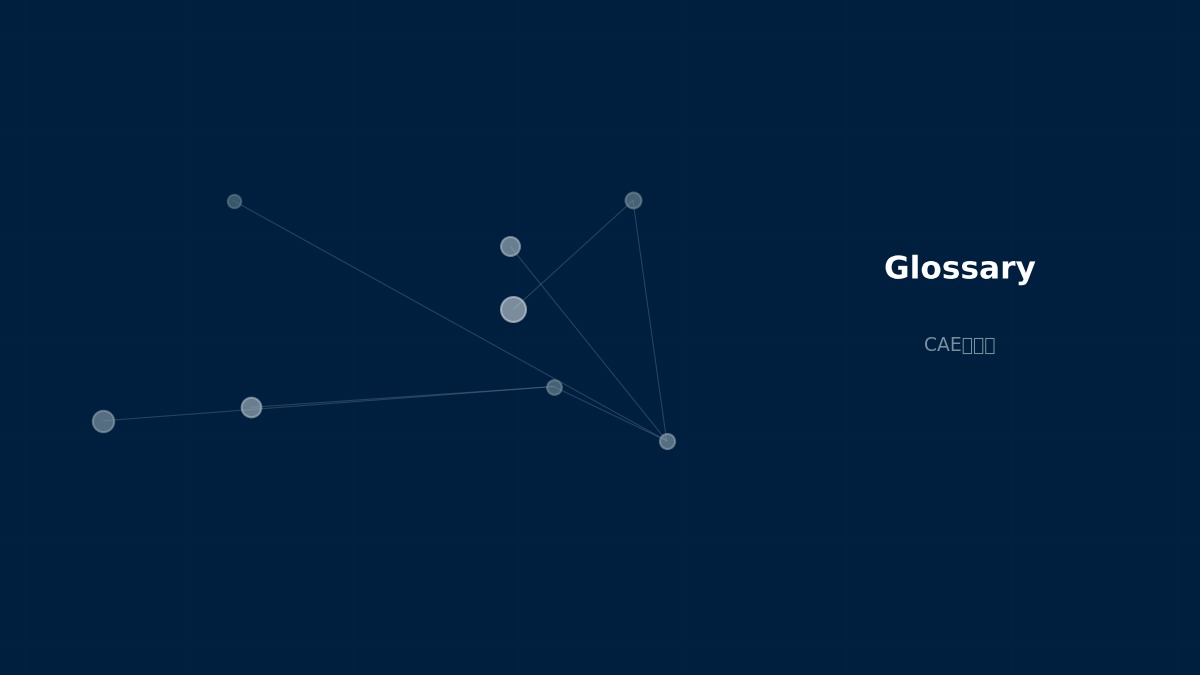 CAE visualization for superposition - technical simulation diagram