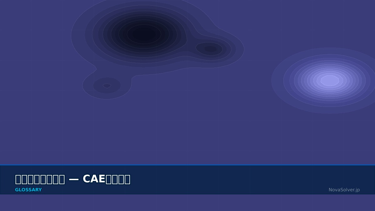 CAE visualization for sweep mesh - technical simulation diagram