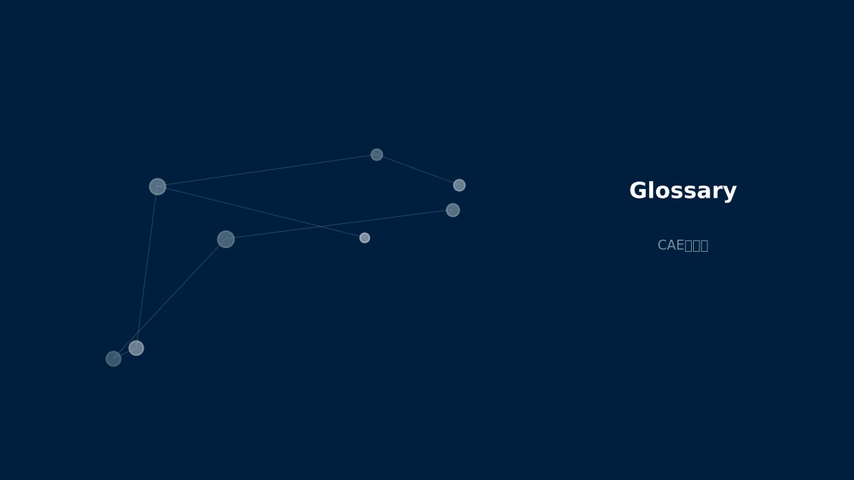 CAE visualization for tie contact - technical simulation diagram