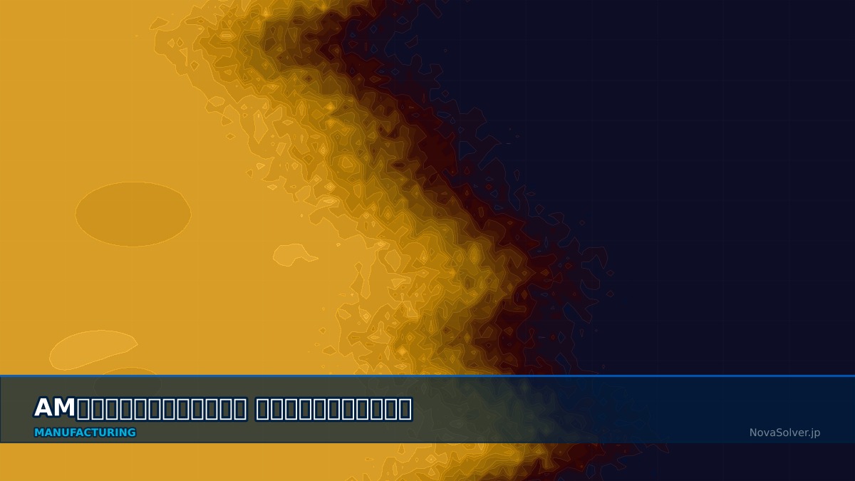 CAE visualization for am microstructure troubleshoot - technical simulation diagram