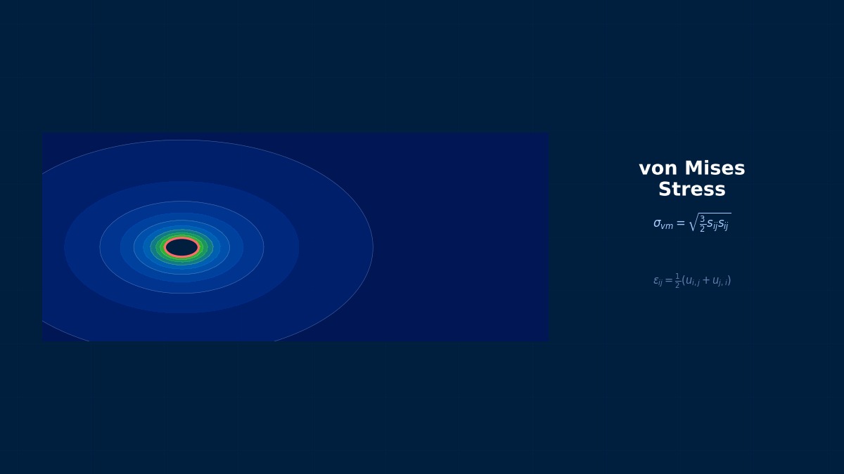CAE visualization for beam timoshenko theory - technical simulation diagram