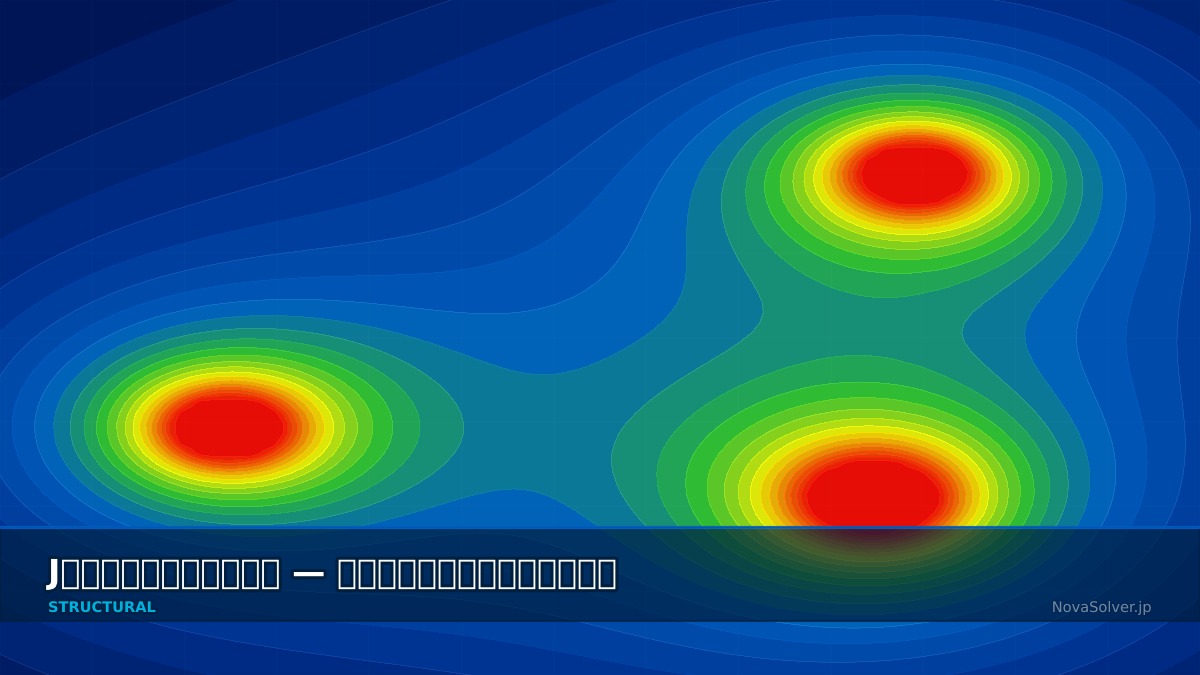 CAE visualization for j integral troubleshoot - technical simulation diagram
