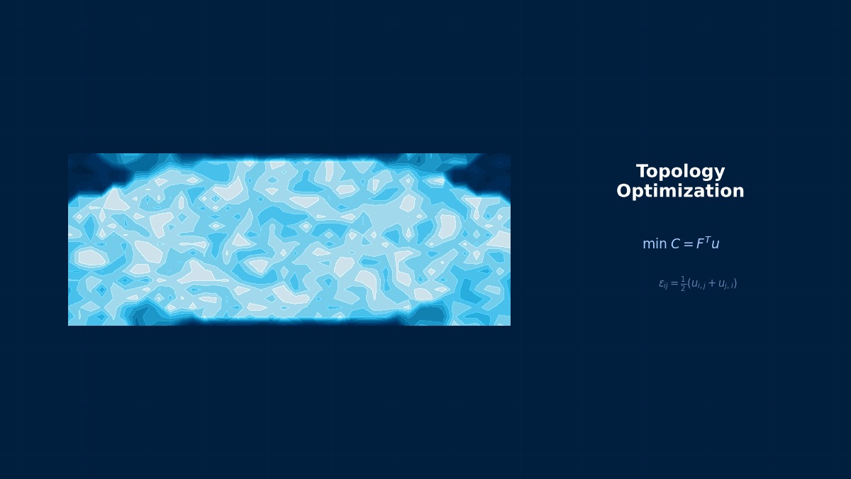 CAE visualization for sensitivity analysis theory - technical simulation diagram