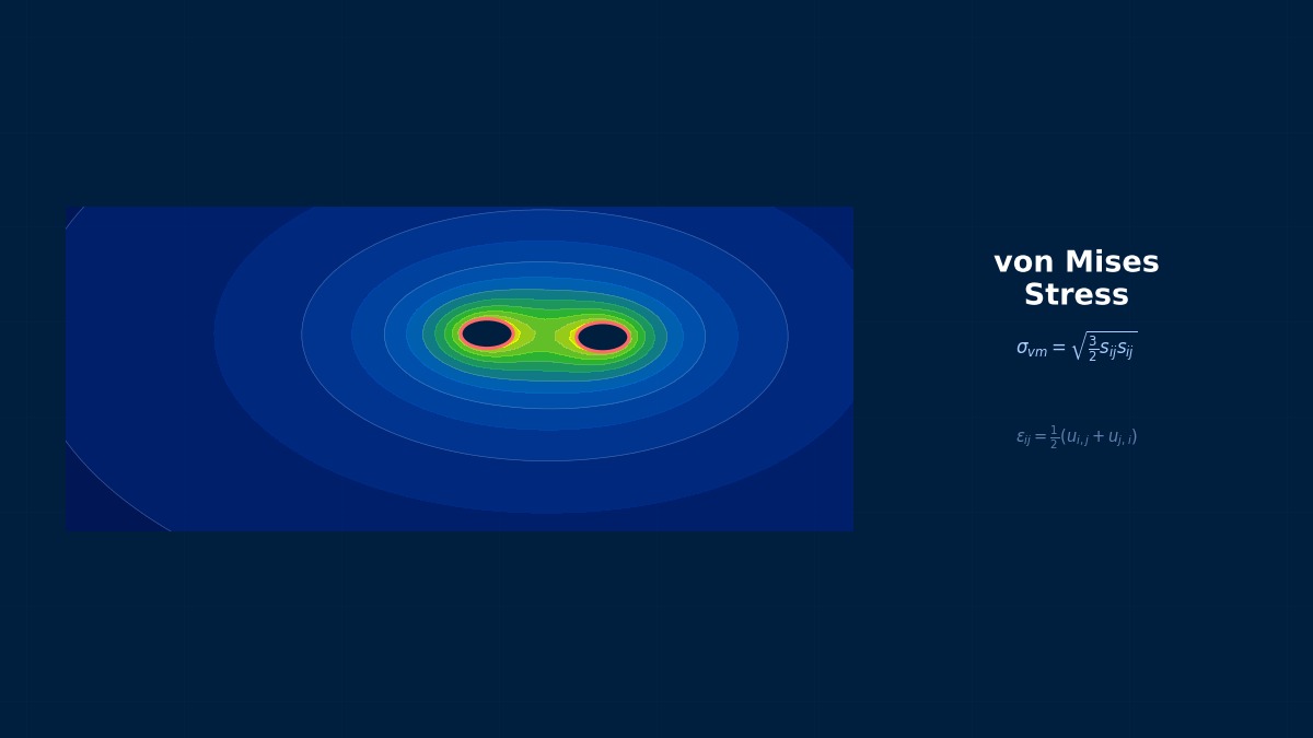 CAE visualization for shell kirchhoff love theory - technical simulation diagram