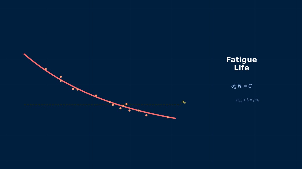 CAE visualization for solder fatigue theory - technical simulation diagram