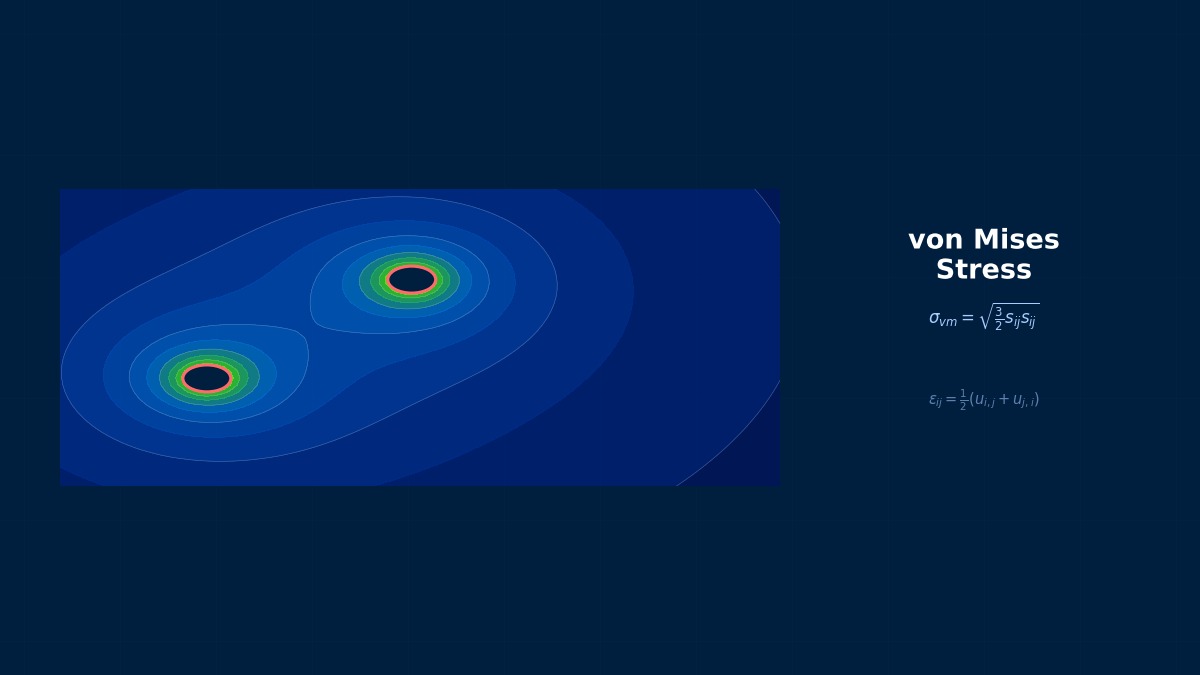 CAE visualization for spring element theory - technical simulation diagram