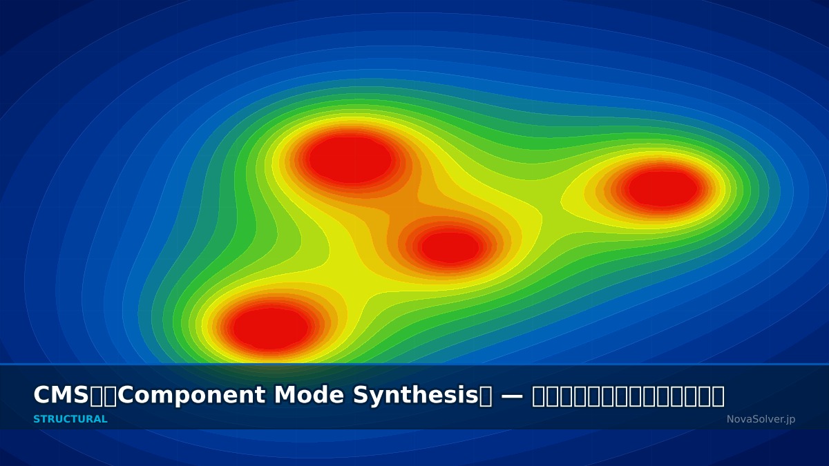 CAE visualization for substructuring cms troubleshoot - technical simulation diagram