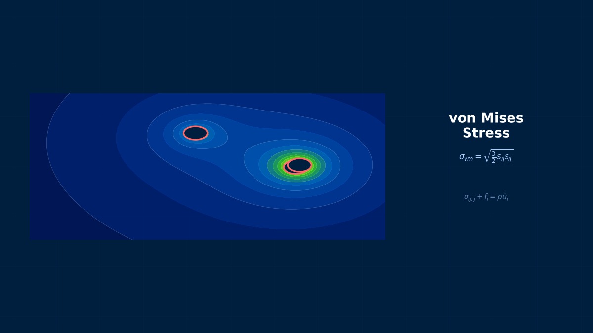 CAE visualization for tet10 element theory - technical simulation diagram