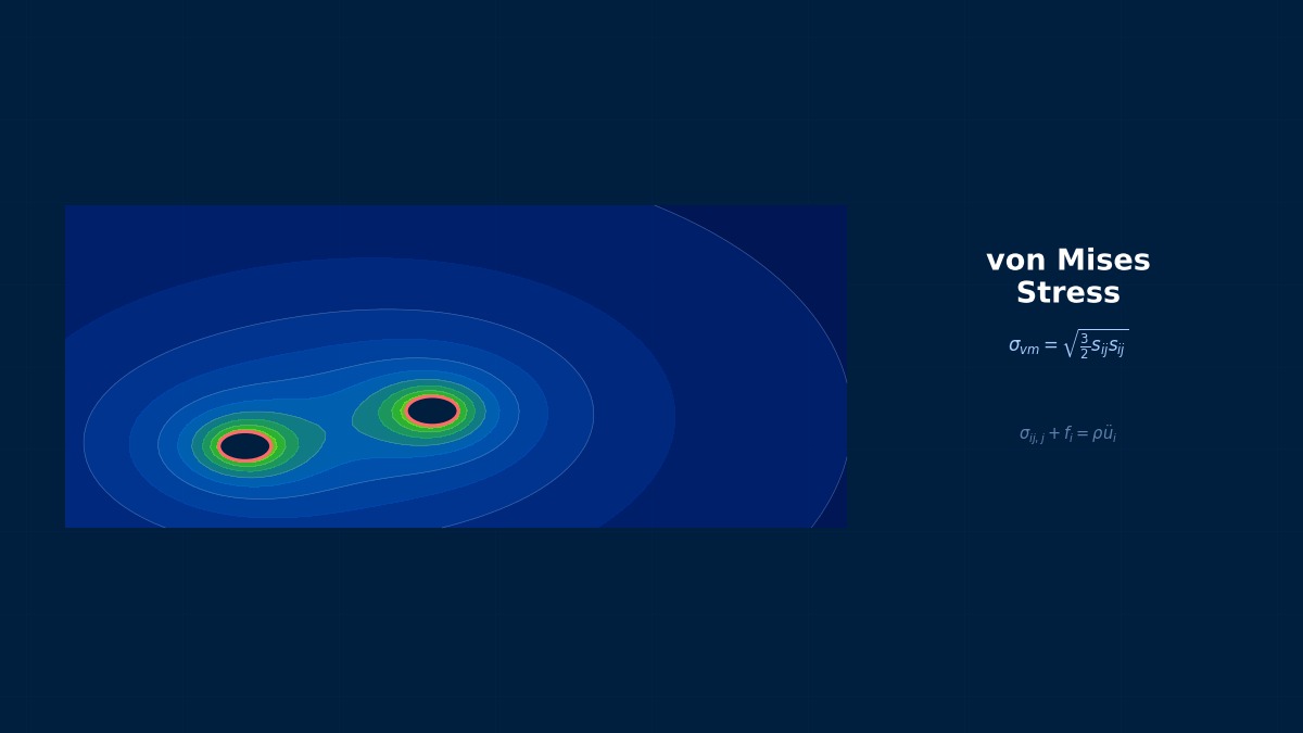 CAE visualization for tet4 element theory - technical simulation diagram