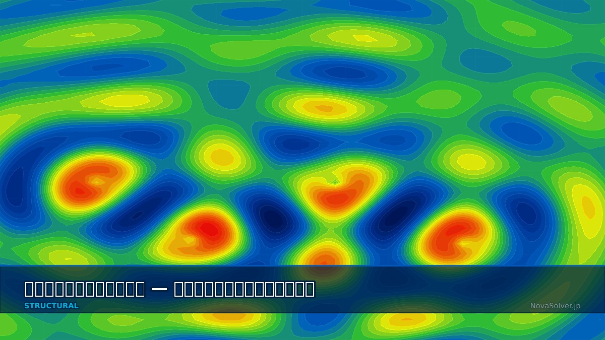 CAE visualization for vibration testing troubleshoot - technical simulation diagram