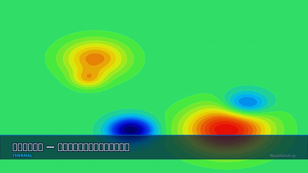 CAE visualization for buoyancy driven troubleshoot - technical simulation diagram