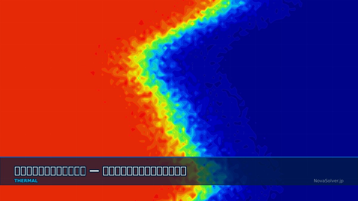 CAE visualization for casting solidification troubleshoot - technical simulation diagram