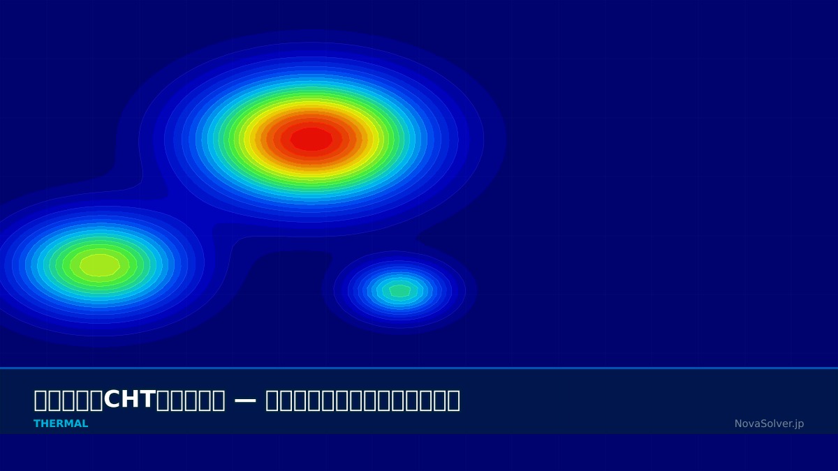 CAE visualization for cht methodology troubleshoot - technical simulation diagram