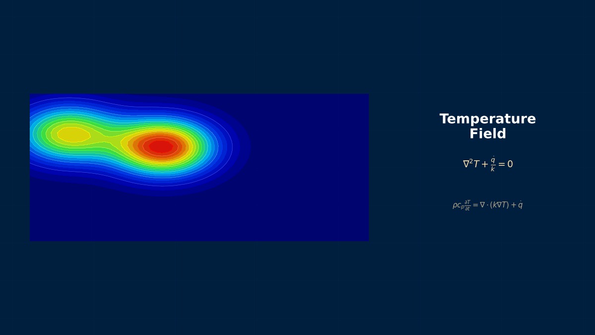 CAE visualization for cht turbomachinery theory - technical simulation diagram