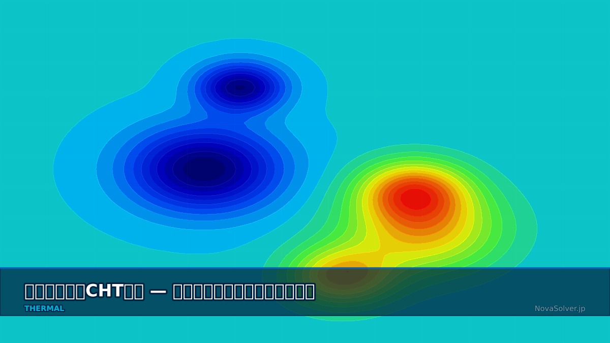 CAE visualization for cht turbomachinery troubleshoot - technical simulation diagram