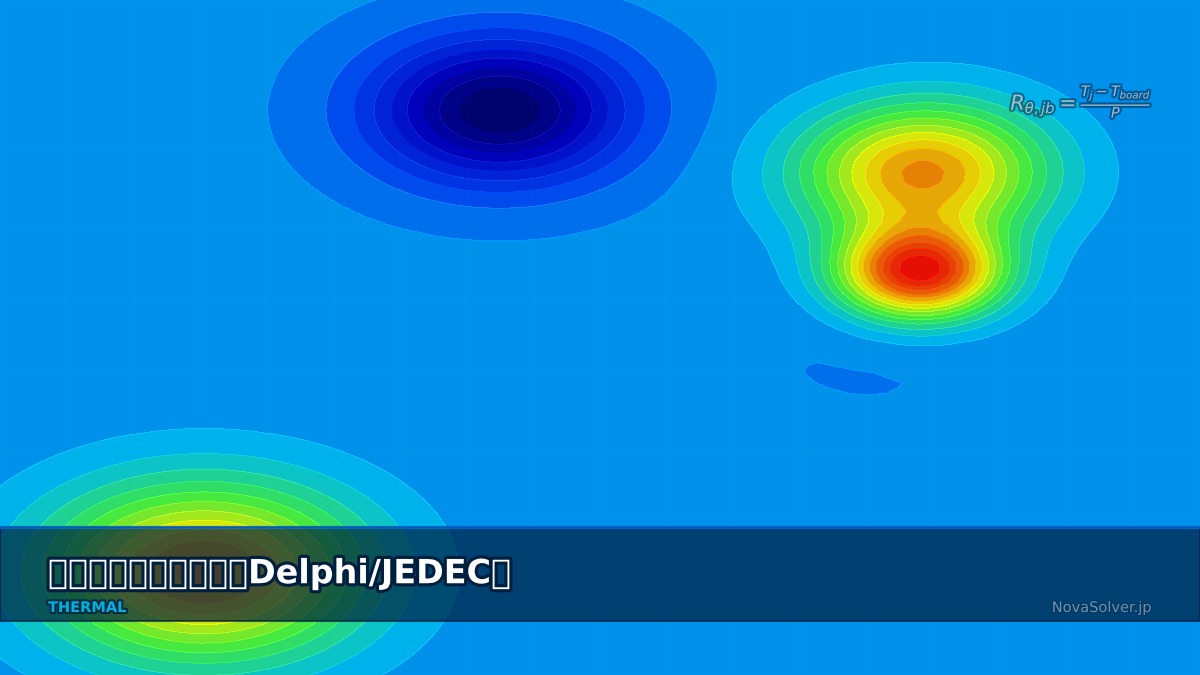 CAE visualization for compact thermal model troubleshoot - technical simulation diagram