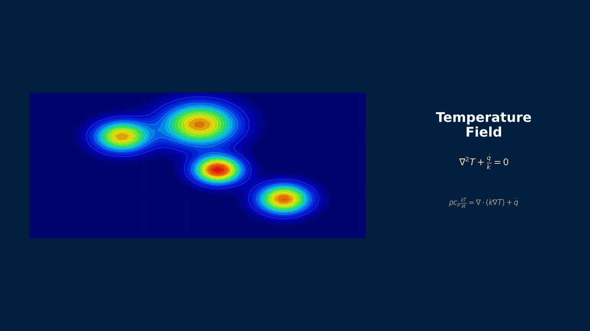 CAE visualization for composite wall theory - technical simulation diagram