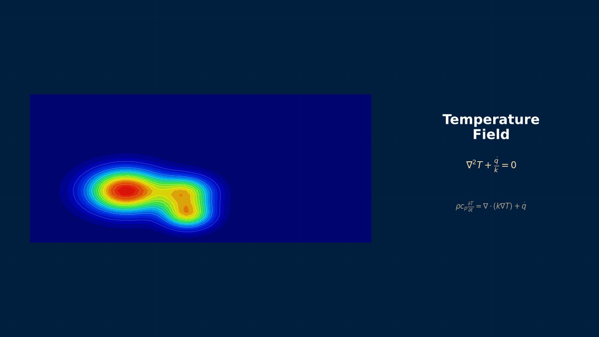 CAE visualization for critical insulation theory - technical simulation diagram