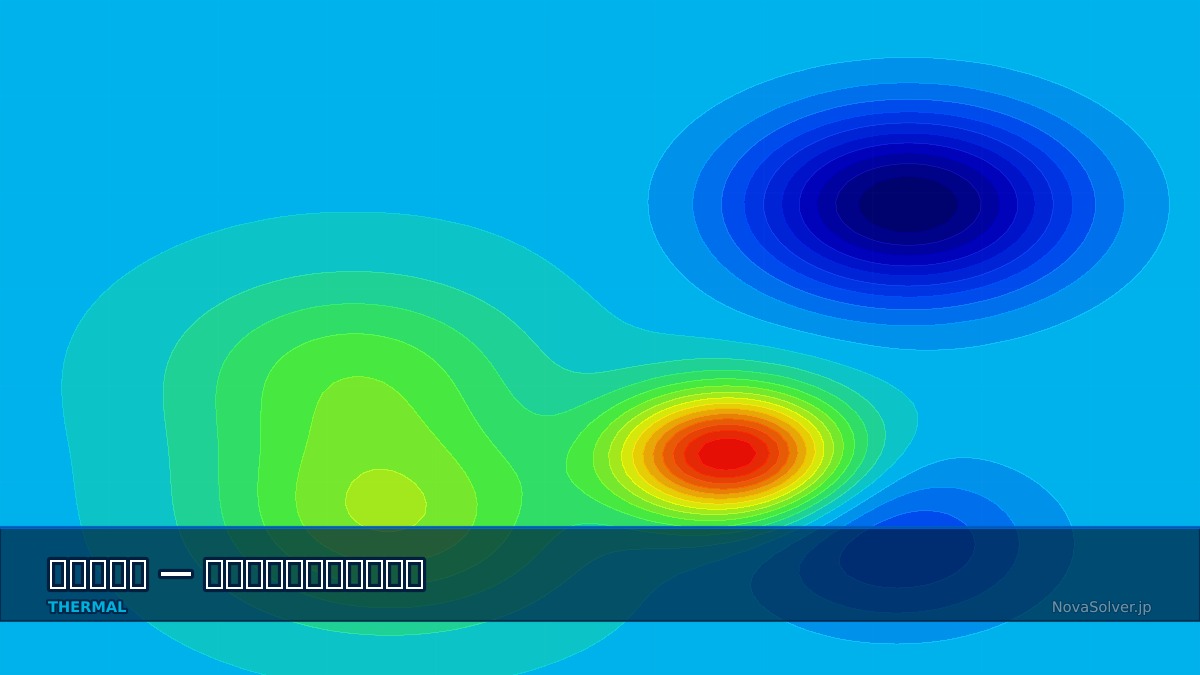 CAE visualization for critical insulation troubleshoot - technical simulation diagram