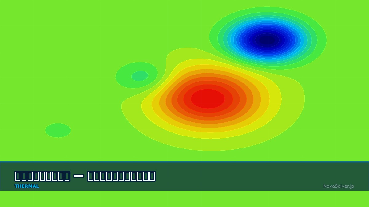 CAE visualization for cylindrical conduction troubleshoot - technical simulation diagram