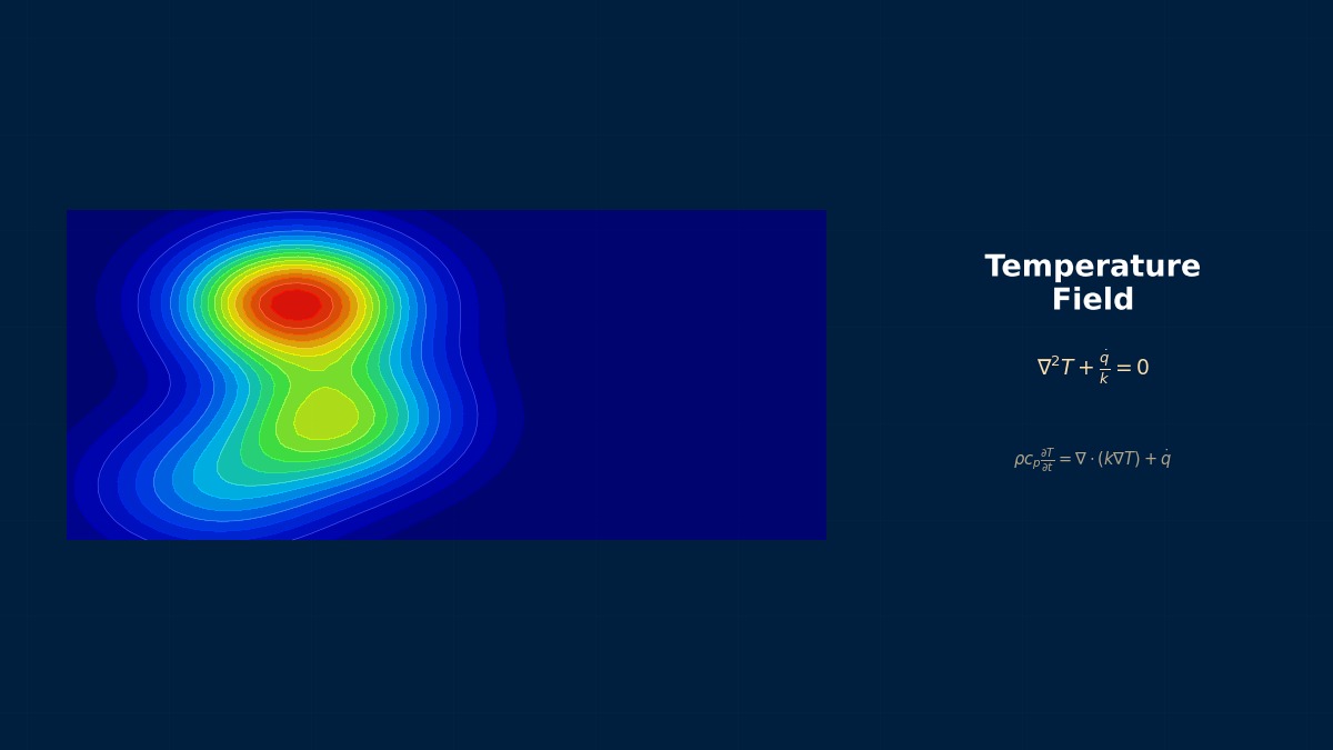 CAE visualization for glass forming theory - technical simulation diagram