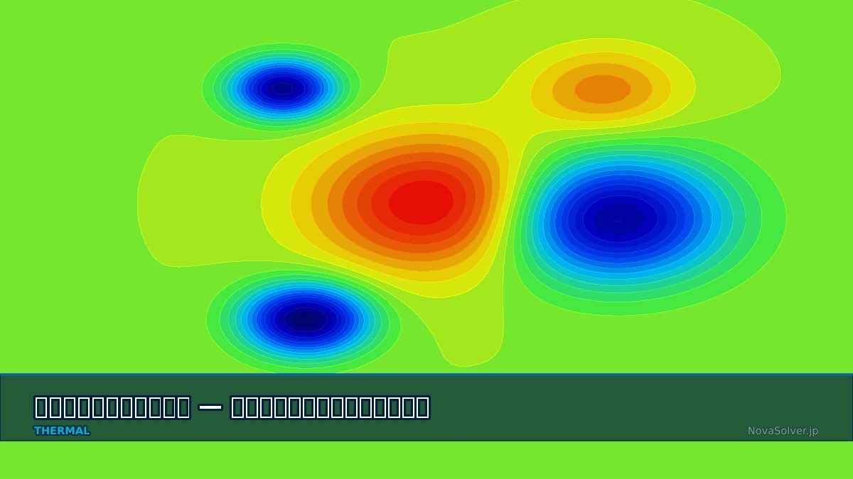 CAE visualization for heat pipe electronics troubleshoot - technical simulation diagram
