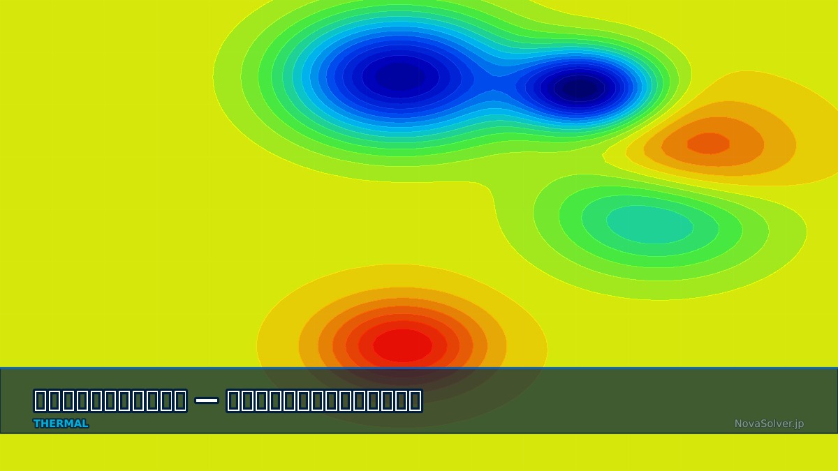 CAE visualization for junction temperature troubleshoot - technical simulation diagram