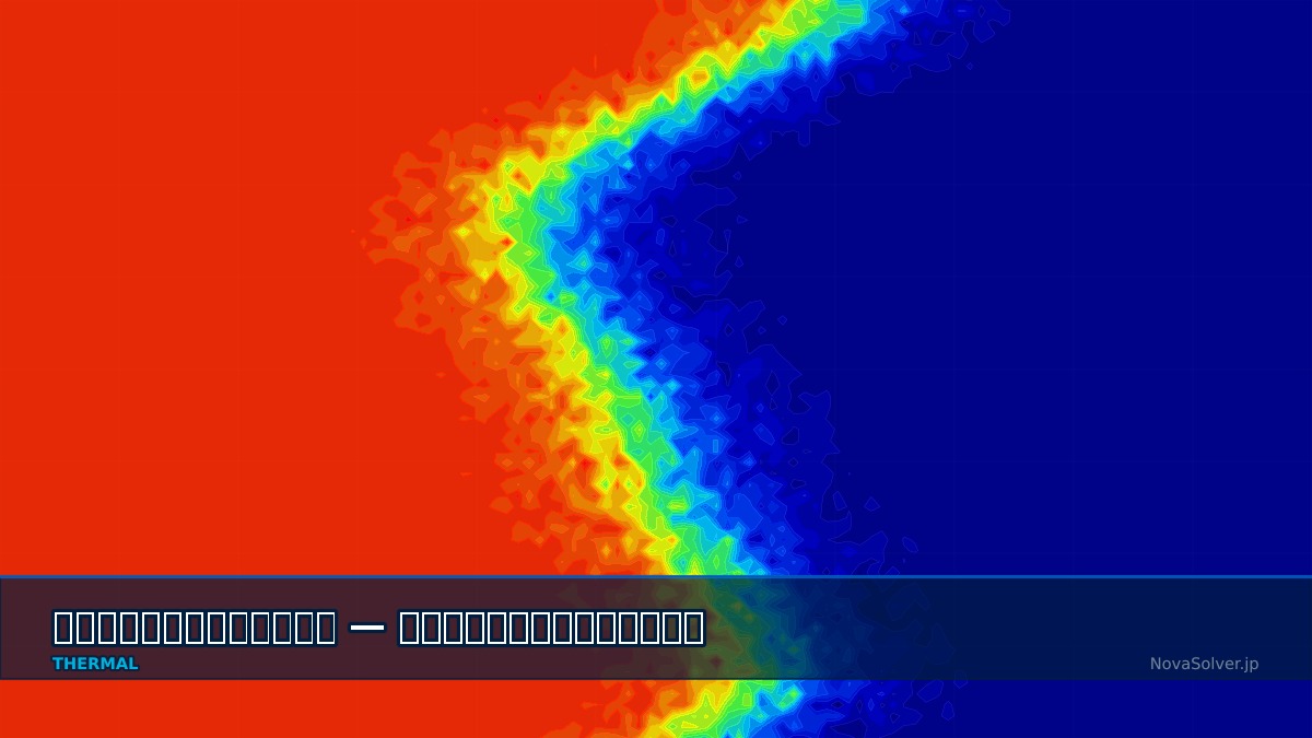CAE visualization for melting solidification troubleshoot - technical simulation diagram