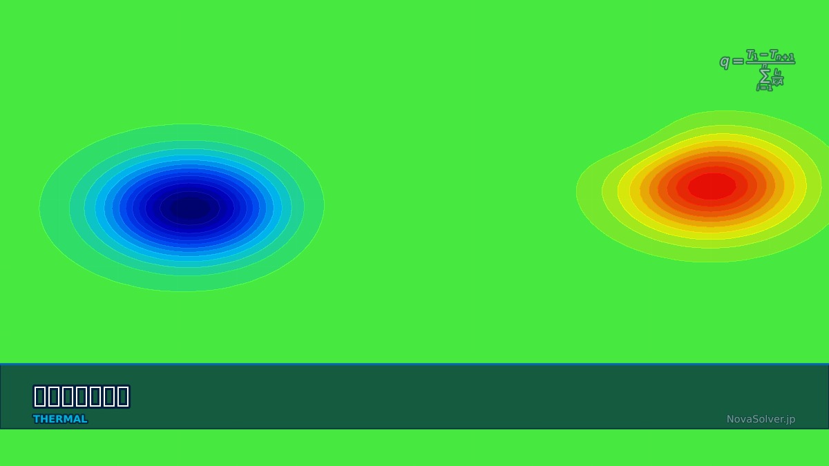 CAE visualization for multi layer wall theory - technical simulation diagram