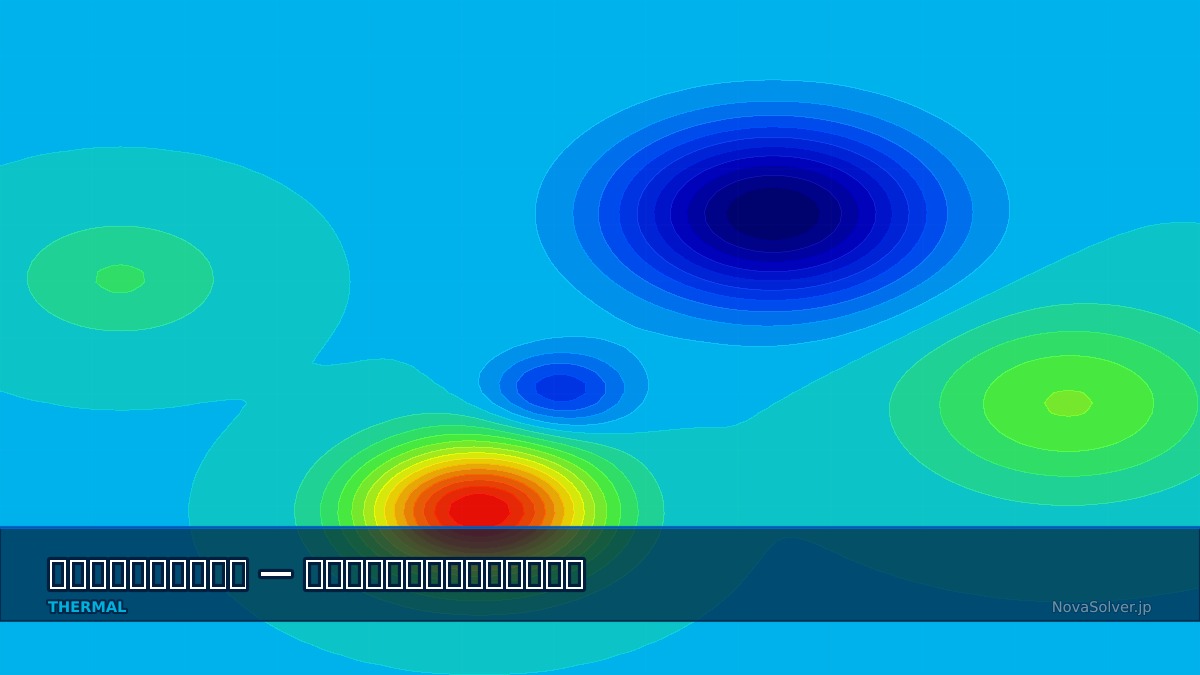 CAE visualization for numerical transient troubleshoot - technical simulation diagram