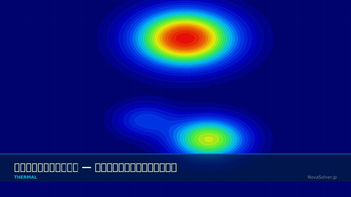 CAE visualization for pin fin array troubleshoot - technical simulation diagram