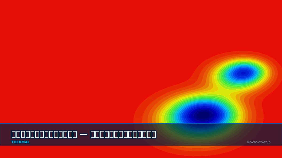 CAE visualization for thermal spray troubleshoot - technical simulation diagram