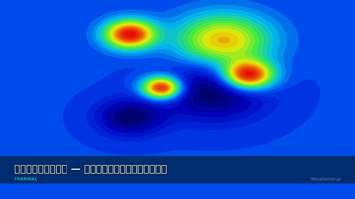 CAE visualization for vapor chamber troubleshoot - technical simulation diagram